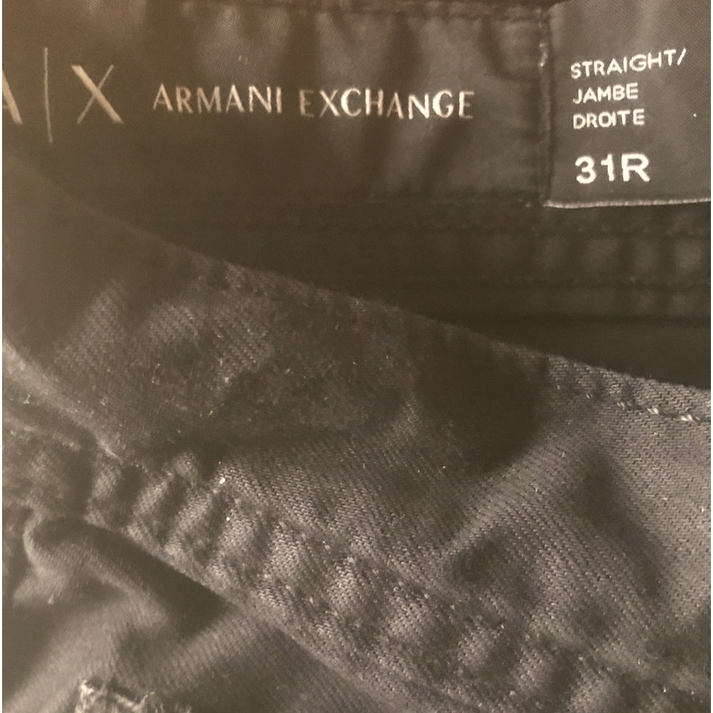 Armani Exchange straight leg 31R